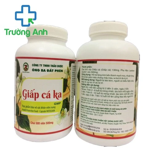 Giấp cá ka (Hotusara) - Giúp nhuận tràng, tăng tính bền thành mạch máu