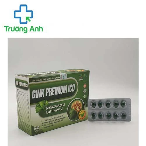 Gink Premium Ico - Giúp tăng cường lưu thông máu