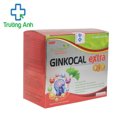 Ginkgo Extra Q10 ĐV - Giúp cải thiện lưu thông tuần hoàn não