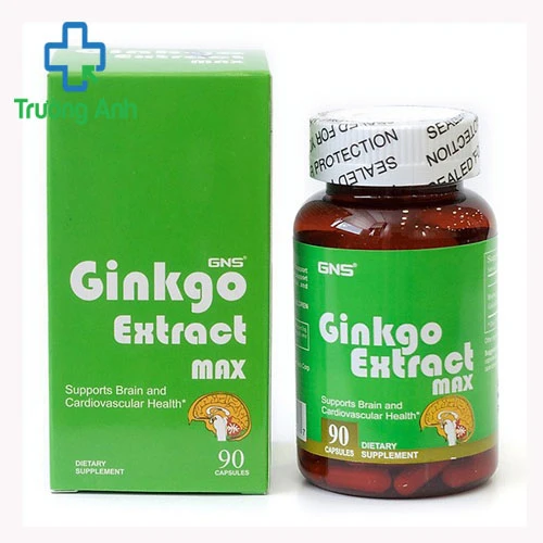 Ginkgo Extract Max - Giúp tăng cường tuần hoàn não