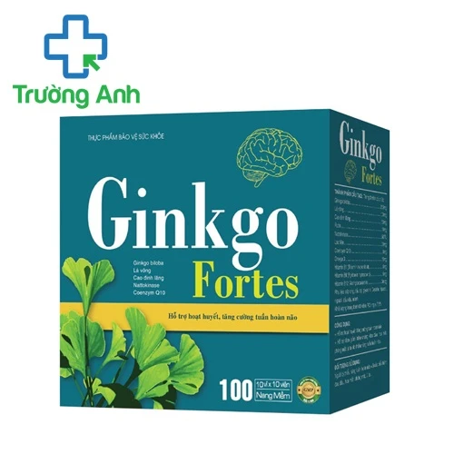 Ginkgo Fortes - Giúp hoạt huyết, tăng cường tuần hoàn não hiệu quả