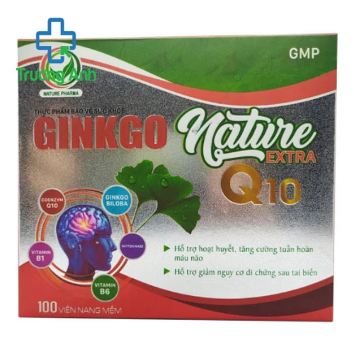 GINKGO NATURE EXTRA Q10 - Hỗ trợ tăng cường lưu thông máu não