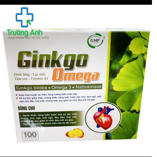 GINKGO OMEGA - Hỗ trợ duy trì tinh thần tỉnh táo