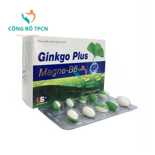 Ginkgo Plus Magne-B6 - Giúp tăng cường tuần hoàn não hiệu quả