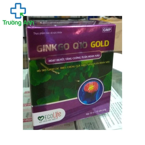 GINKGO Q10 GOLD - Tăng cường tuần hoàn lưu thông máu