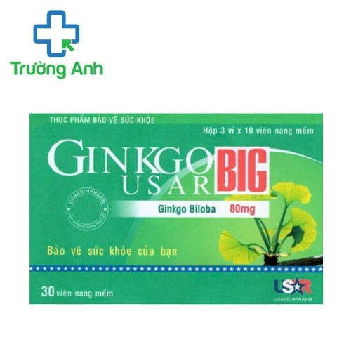 GinkgoBig USAR - Hỗ trợ tăng cường lưu thông máu lên não