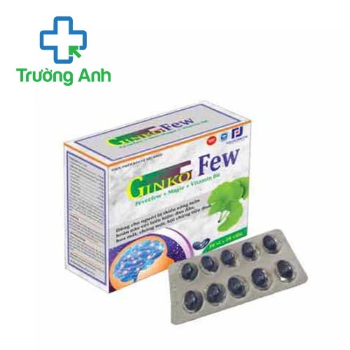 Ginko Few – Hỗ trợ tăng cường hoạt huyết lưu thông máu