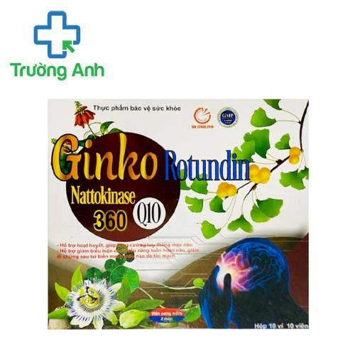 Ginko Rotundin - Giúp giảm nguy cơ tai biến tim mạch