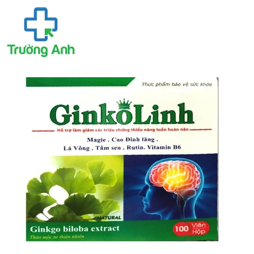 GinkoLinh - Giúp giãn động mạch, tăng co bóp mạch máu