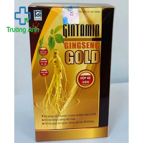 GINTAMIN GINGSENG GOLD - Giúp bổ sung các Vitamin, Lysin