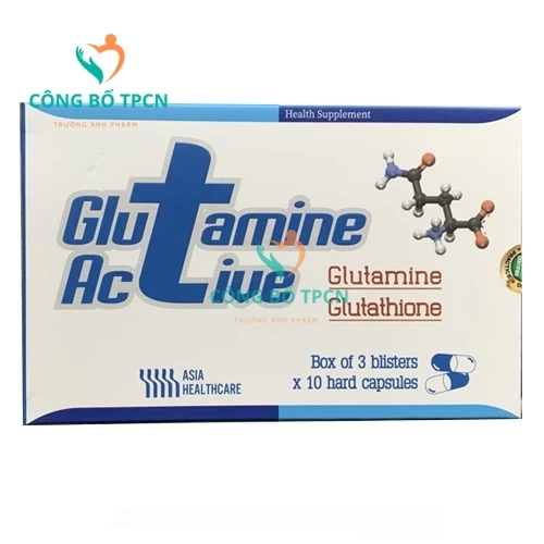 Glutamine Active - Giúp cân bằng quá trình trao đổi chất, tăng cường hệ miễn dịch
