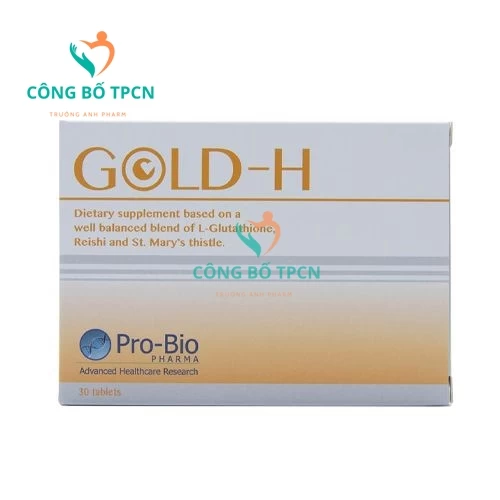 Gold-H - Tăng cường chức năng gan, giải độc gan hiệu quả