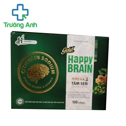 Gold Happy Brain - Hỗ trợ tăng cường tuần hoàn não