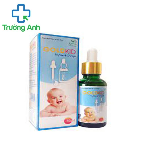 Gold Kid infant Drop - Bổ sung các chất cần thiết cho trẻ phát triển toàn diện