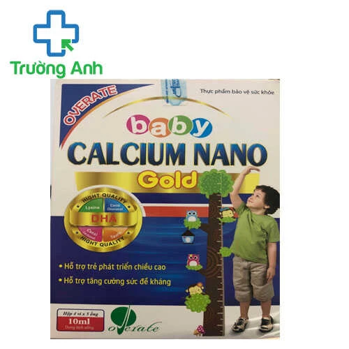 Overate Baby Calcium nano gold - Giúp bổ sung canxi và vitamin