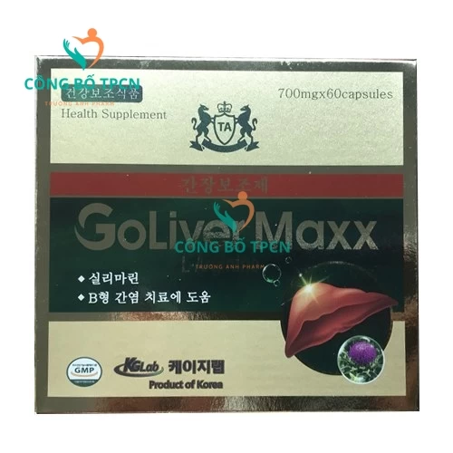 GoLiverMaxx - Giúp mát gan, lợi mật, tăng cường chức năng gan