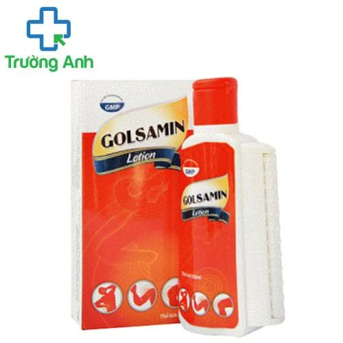 Golsamin Lotion - Giúp trị bệnh thoái hoá xương khớp hiệu quả