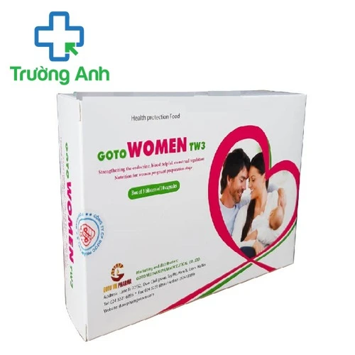 Goto Women TW3 - Tăng cường nội tiết, bổ sung dưỡng chất cho phụ nữ