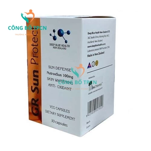 Gr Sun Protect - Hỗ trợ bảo vệ da khỏi các tác nhân gây hại