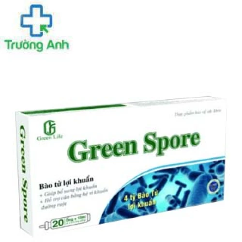 Green Spore - Hỗ trợ cân bằng hệ vi khuẩn đường ruột