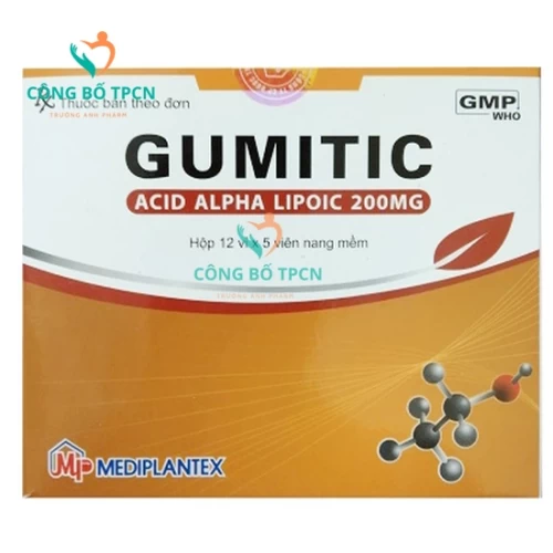 Gumitic - Thuốc điều trị rối loạn cảm giác, hồi phục chức năng thần kinh