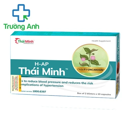 H-AP Thái Minh - Giúp cải thiện triệu chứng đau đầu, giảm huyết áp