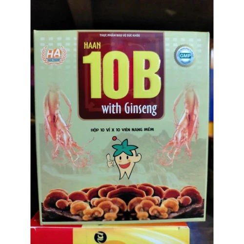 HAAN 10B With Ginseng - Bổ sung vitamin, giúp tăng cường sức khỏe