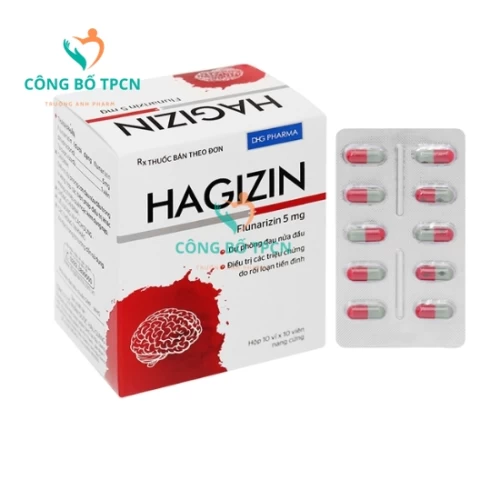 Hagizin - Thuốc điều trị chóng mặt, suy giảm trí nhớ hiệu quả