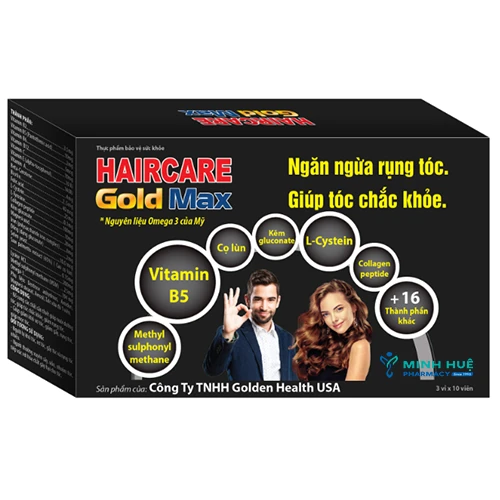 Hair care GoldMax - Thực phẩm chức năng ngăn ngừa rụng tóc