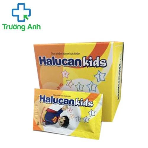 Halucan kids (dạng gói) - Tăng cường miễn dịch, giúp trẻ ăn ngon