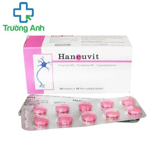 Haneuvit - Thuốc phòng và trị rối loạn do thiếu Vitamin B1, B12, B6