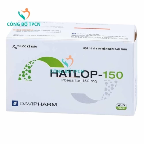Hatlop-150 - Thuốc điều trị tăng huyết áp của Davipharm