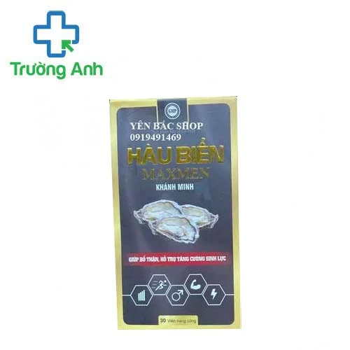 Hàu biển Maxmen Khánh Minh - Hỗ trợ tăng cường sinh lực