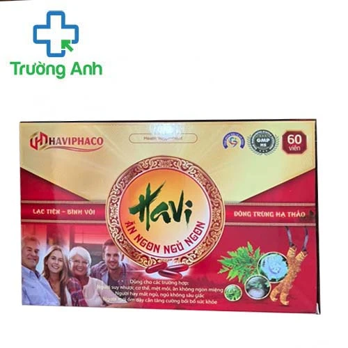 Havi ăn ngon ngủ ngon - Giúp ăn ngon, ngủ ngon, ngủ sâu giấc