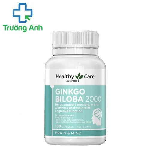Healthy Care Ginkgo Biloba 2000 - Giúp săn chắc các tĩnh mạch