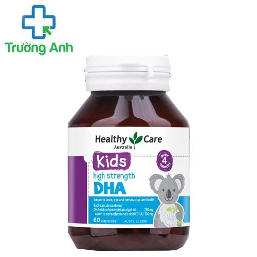 Healthy Care Kids High Strength DHA - Giúp bổ não, tốt cho mắt