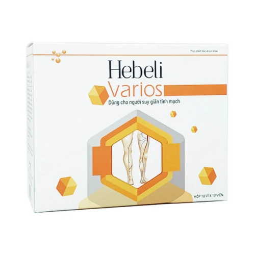 Hebeli Varios - Giúp làm bền thành mạch và giúp co búi trĩ