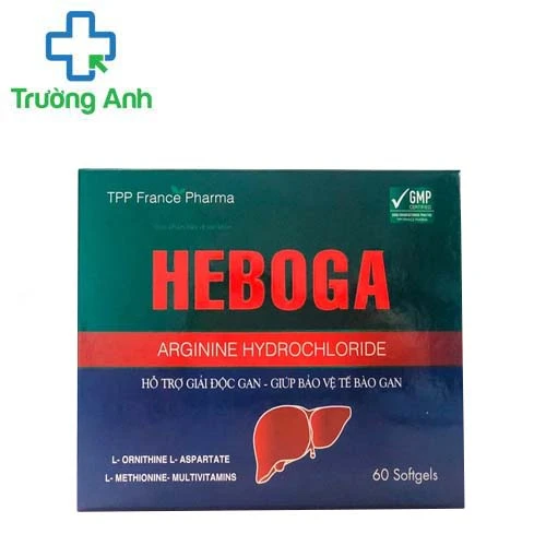 Heboga - Hỗ trợ giải độc gan, bảo vệ tế bào gan