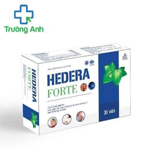 Hedera Forte - Hỗ trợ giảm ho do viêm đường hô hấp