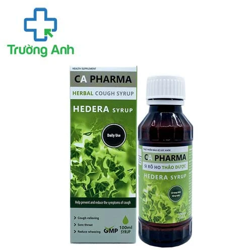 HederaSyrup - Giúp hỗ trợ giảm ho, hỗ trợ giảm đờm