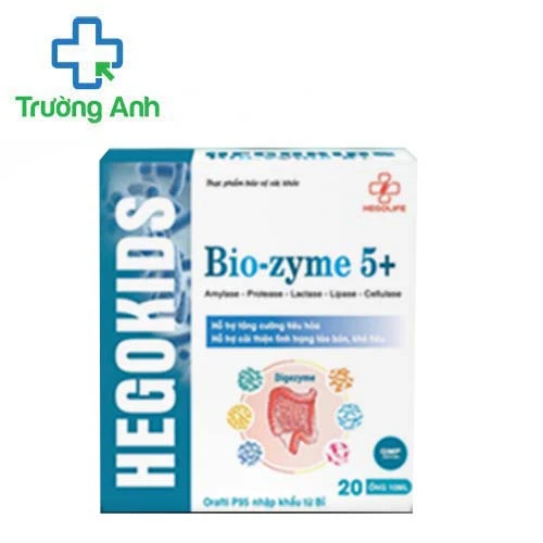 Hegokids Bio-Zyme 5+ - Giúp ăn ngon và tăng cường sức khỏe