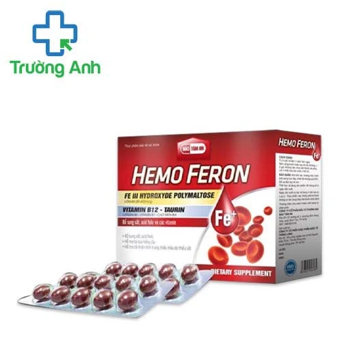 Hemoferon - Bổ sung sắt, acid folic và các vitamin