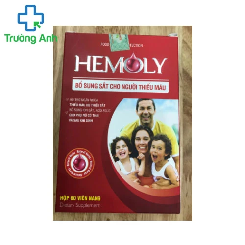 Hemoly - Bổ sung sắt và vitamin cho cơ thể hiệu quả.