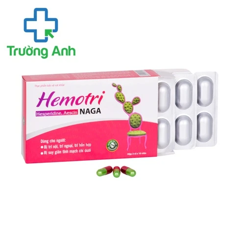 Hemotri Naga - Hỗ trợ điều trị bệnh trĩ hiệu quả