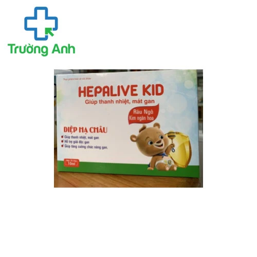 HEPALIVE KID - Hỗ trợ tăng cường chức năng gan
