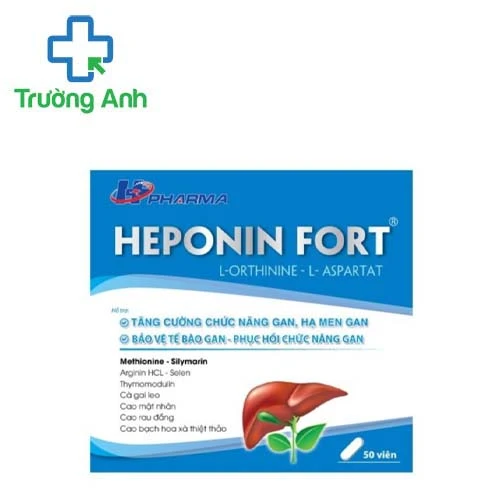 Heponin HT Gold - Tăng cường thải độc Gan, hỗ trợ giải rượu