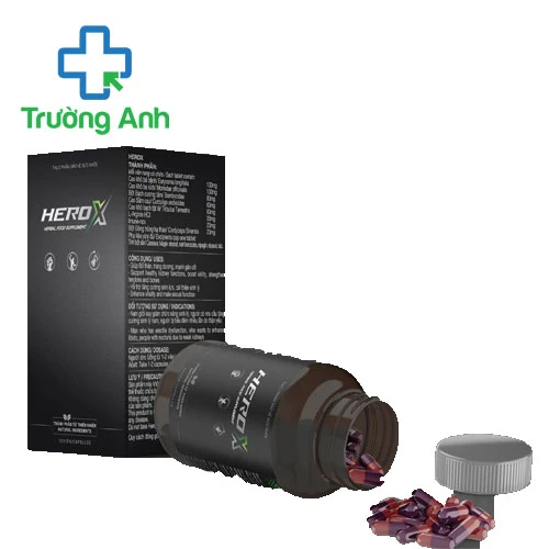 HeroX – Hỗ trợ tăng cường chức năng sinh lực nam giới