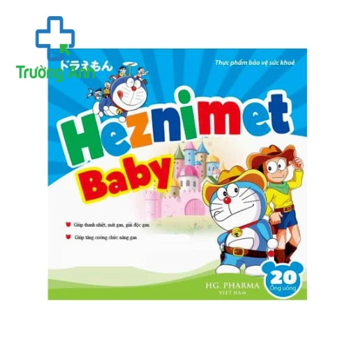 HEZNIMET BABY - Cải thiện các vấn đề về gan như gan nhiễm mỡ