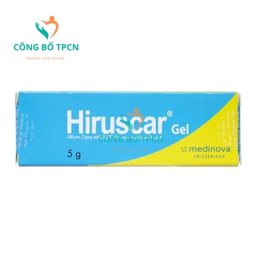 Hiruscar Gel 5g - Giúp điều trị sẹo lỗi, sẹo lõm, mờ sẹo hiệu quả