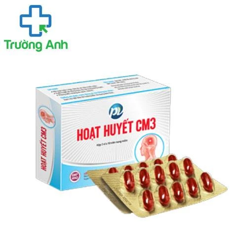 Hoạt huyết CM3 - Giúp lưu thông khí huyết, thông kinh hiệu quả 